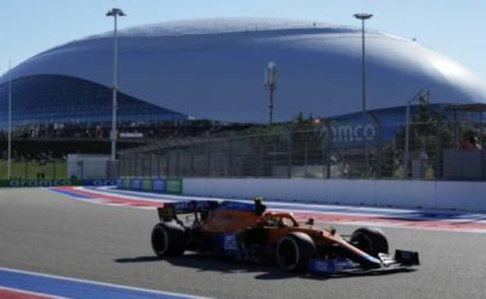 Lando Norris claims an unexpected pole position for the Russian Grand Prix