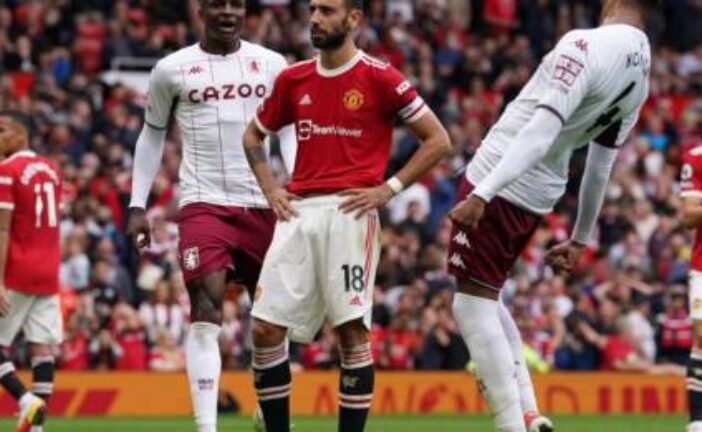 Bruno Fernandes pays the penalty as Aston Villa beat Manchester United