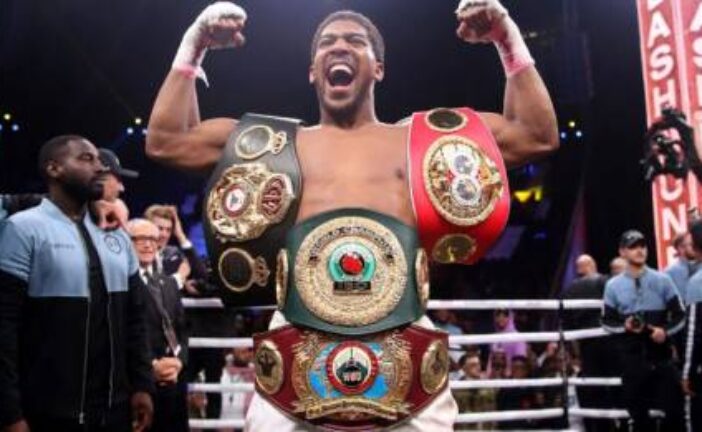 Anthony Joshua promises to do everything in his power to set up Tyson Fury fight