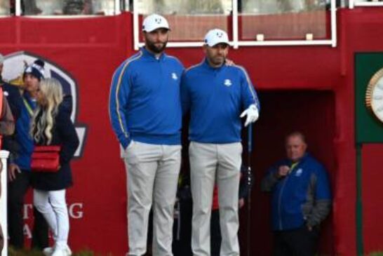 Sergio Garcia and Jon Rahm hit back after shaky Ryder Cup start