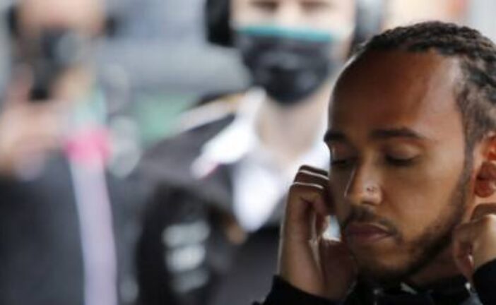 Lewis Hamilton frustrated after Mercedes call costs five points in title fight