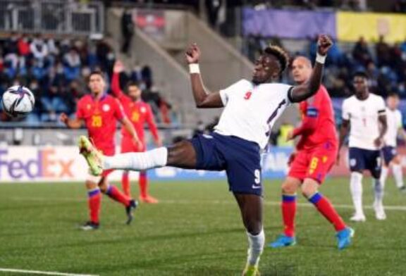 Grealish scores first international goal as England beat Andorra 5-0
