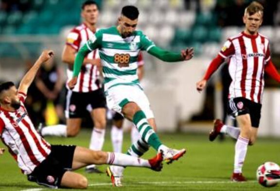 Shamrock Rovers stay top of the table with win over Derry City